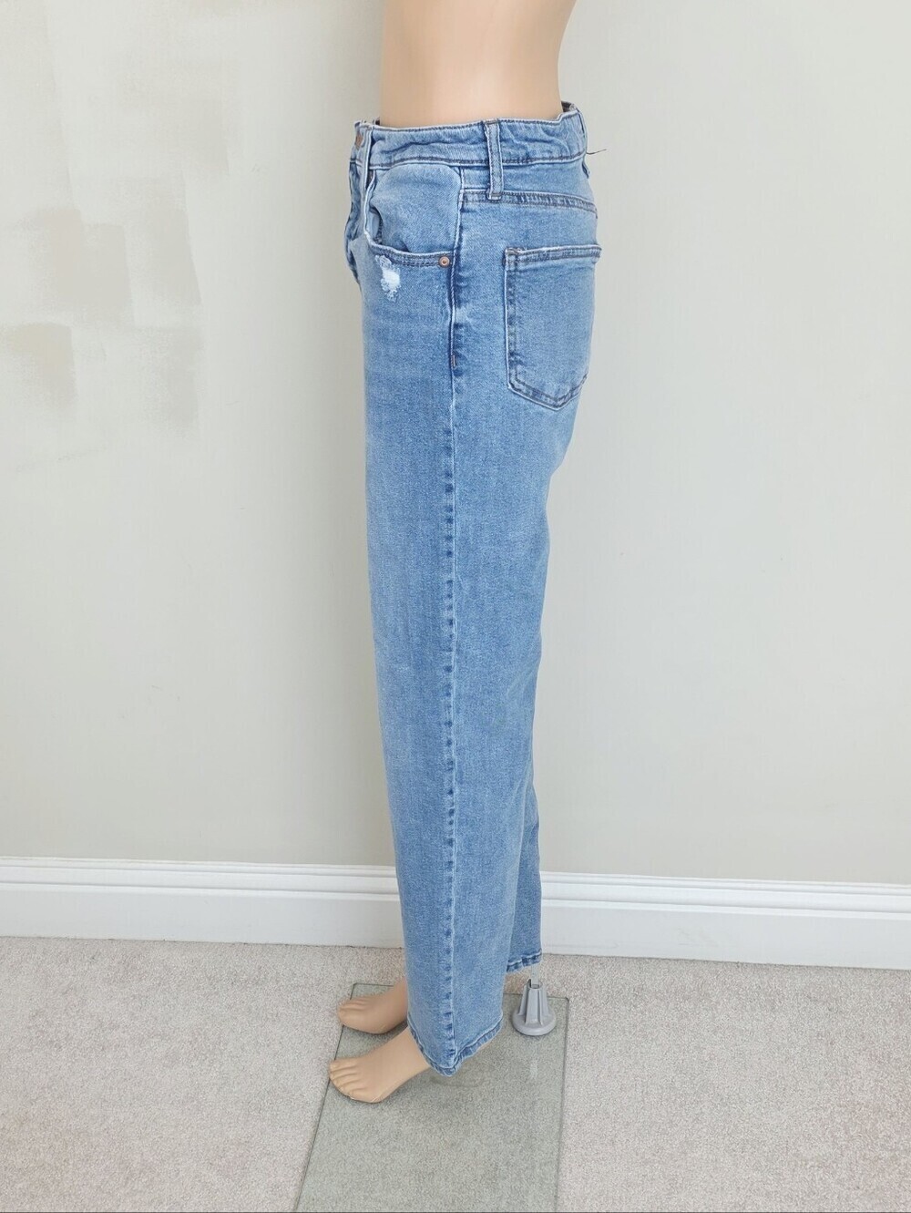 BCBGeneration Skater Straight Distressed Jeans Pants - Picture 4 of 10